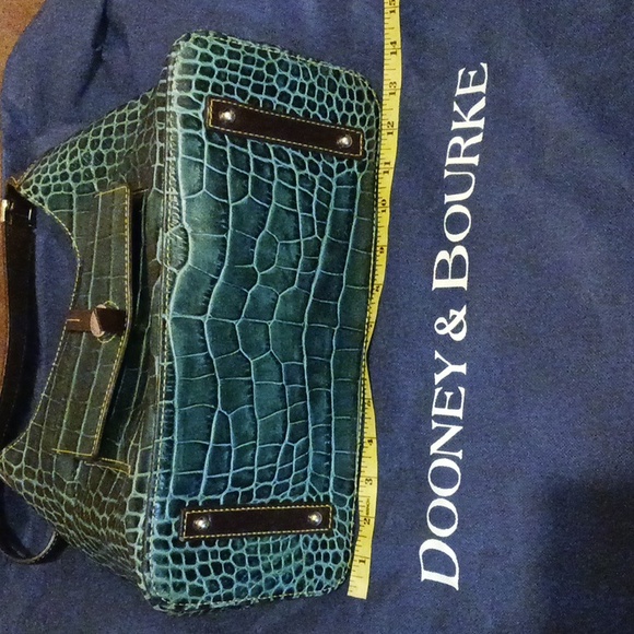 Dooney & Bourke Med Teal, 13Lx13Hx6W - Picture 4 of 10